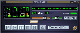 WinAmp Screenshot